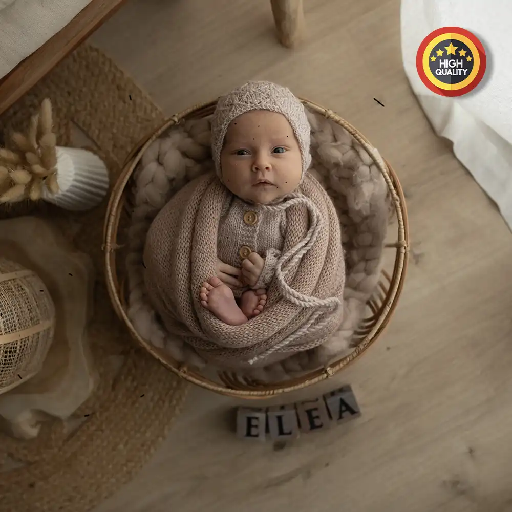 Baby Hair Retouching Before