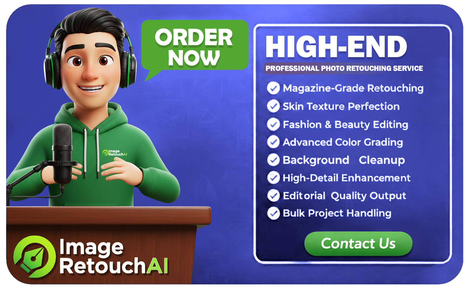 Get Premium High-End Photo Retouching Services