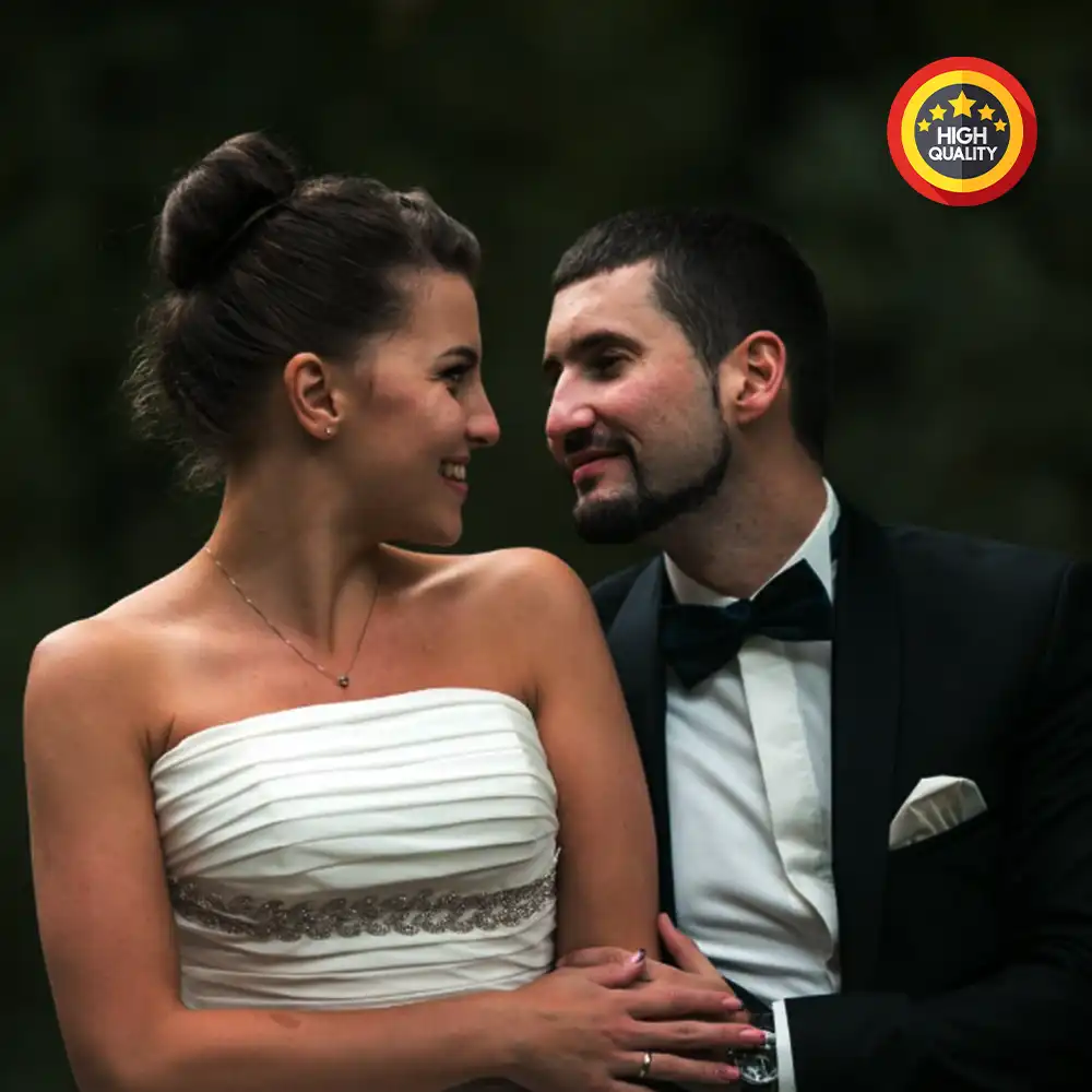High-Quality Wedding Photo Retouching for Photographers and Couples Before
