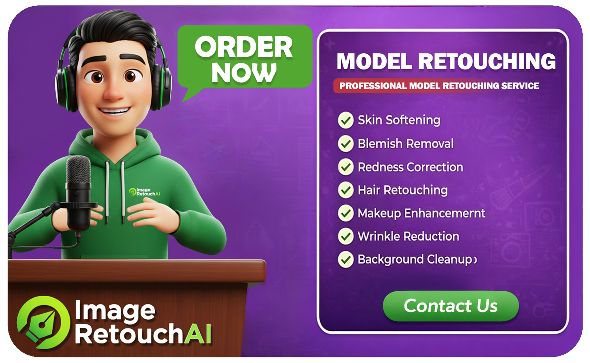 Model Retouching Service for Natural, Magazine‑Quality Results