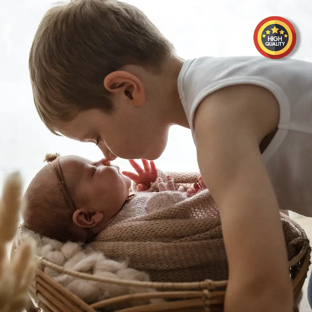 Professional Baby Photo Layout After